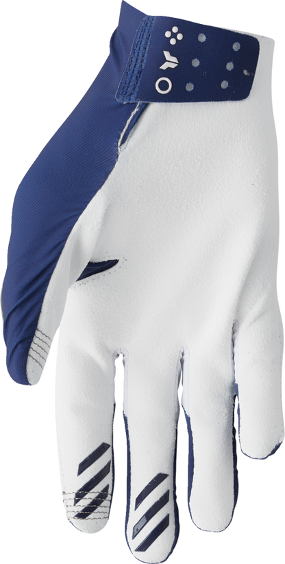 THOR Sportmode Iconic Gloves XS by THOR, Part Number 3330-8230 - Navy/White