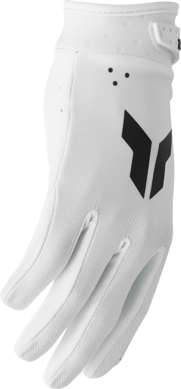 THOR Launchmode Gloves - White, Size 2XL, Part Number 3330-8229
