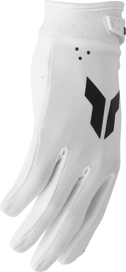 THOR Launchmode Gloves - White, Size 2XL, Part Number 3330-8229