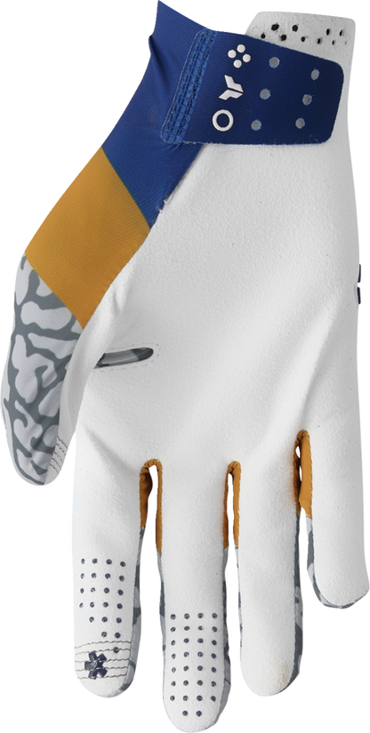 THOR Sportmode Bravo Gloves 2XL Navy/Copper - Part Number 3330-8241