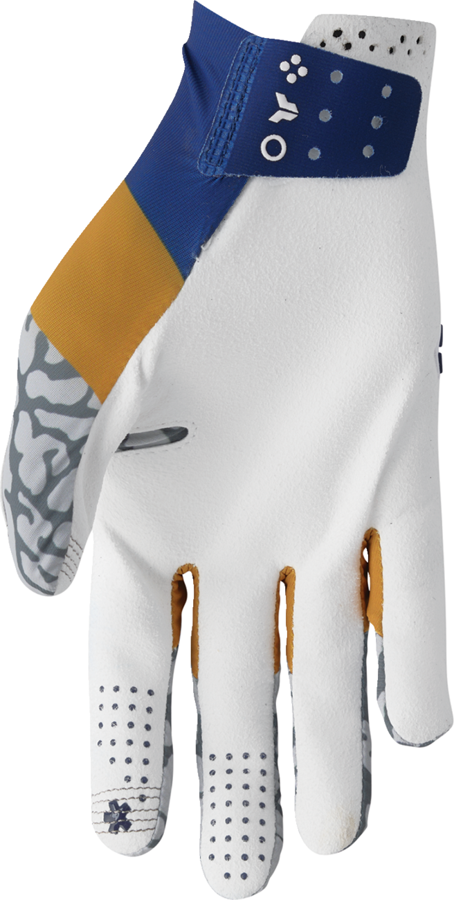 THOR Sportmode Bravo Gloves XL Navy/Copper Part 3330-8240