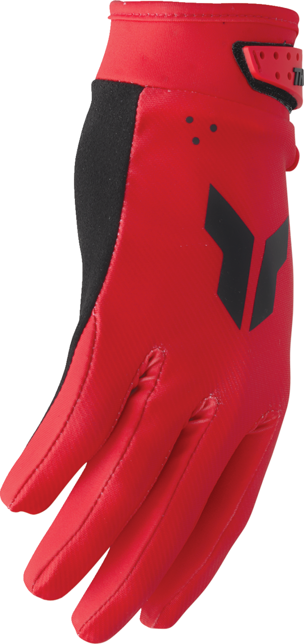 THOR Launchmode Gloves - Red, Size XS - Model 3330-8212