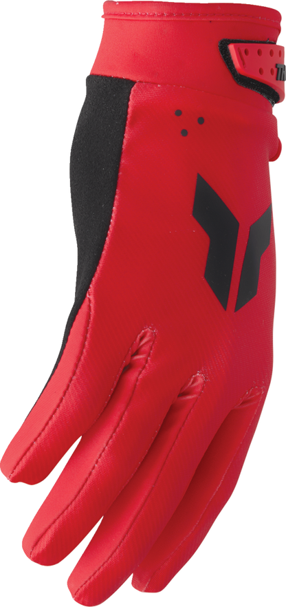 THOR Launchmode Gloves - Red, Size XS - Model 3330-8212