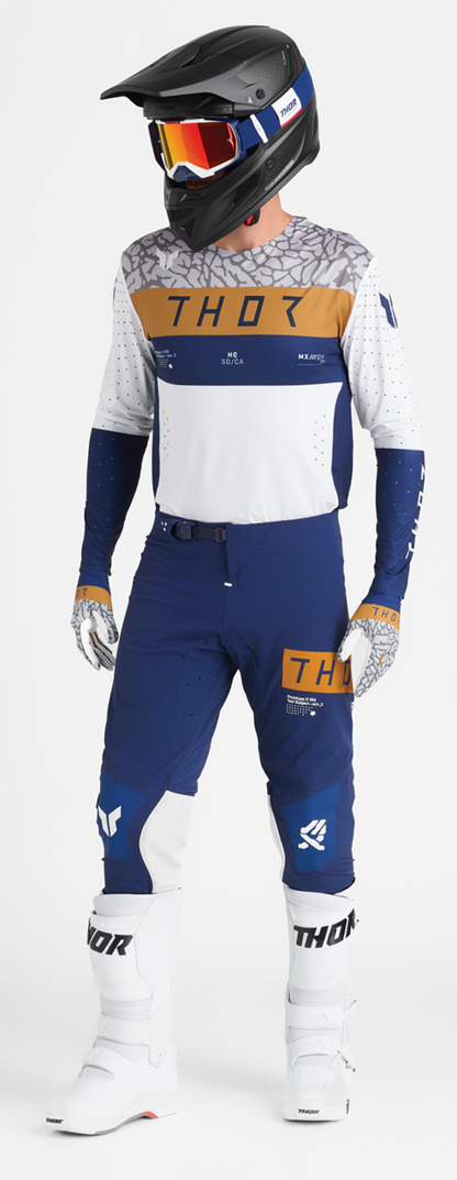 THOR Sportmode Bravo Gloves XL Navy/Copper Part 3330-8240