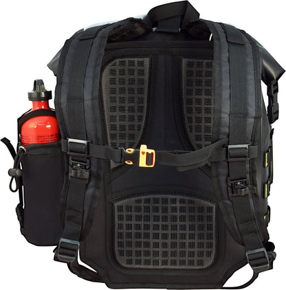 Nelson-Rigg Hurricane Backpack Tail Bag 30L Black – Waterproof Motorcycle Tail Pack with Adjustable Straps and Pouch Storage