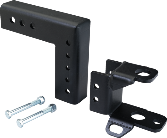 MOOSE OFFROAD Adjustable Drop Hitch - 2 Inch, Part Number 1326PF