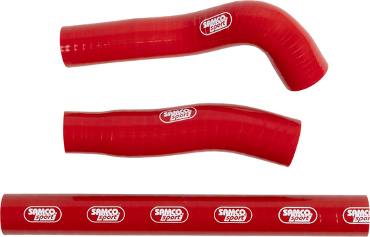 Moose Offroad OEM Fit Radiator Hose Kit - Red for Gas Gas, Husqvarna, KTM (Part Number: KTM-105-RD)