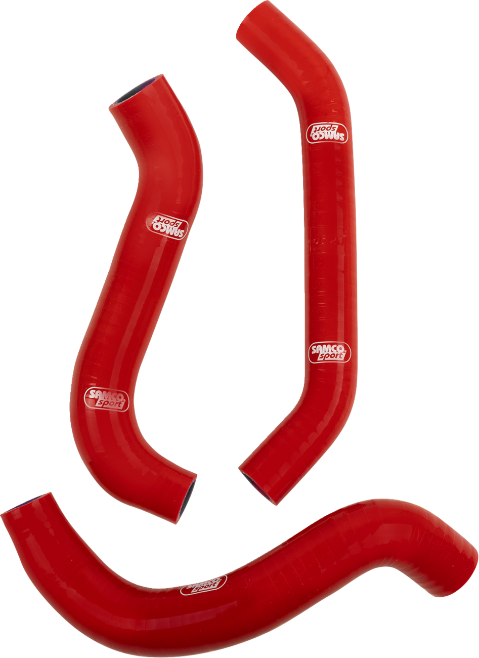 Moose Offroad OEM Fit Radiator Hose Kit - Red for Gas Gas, Husqvarna, KTM - Part Number KTM-129-RD
