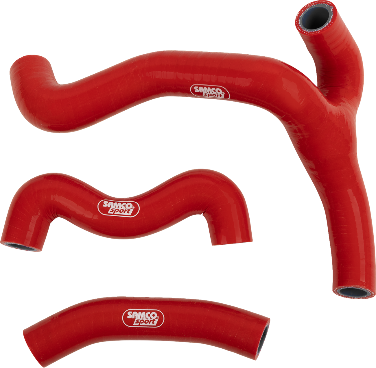 Moose Offroad OEM Fit Radiator Hose Kit - Red for Gas Gas, Husqvarna, and KTM - Part Number KTM-45-RD