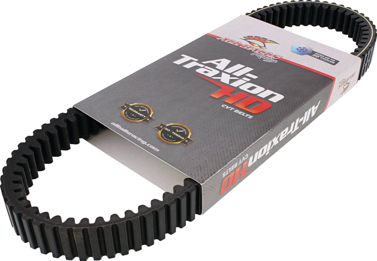 ALL BALLS All Traxion CVT Belt 25-9025 for Ranger 570/1000, Heavy-Duty Performance