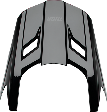 THOR Fleet Visor Kit - Blackout Gloss Black for XS-M Helmets (Part #0132-1919)