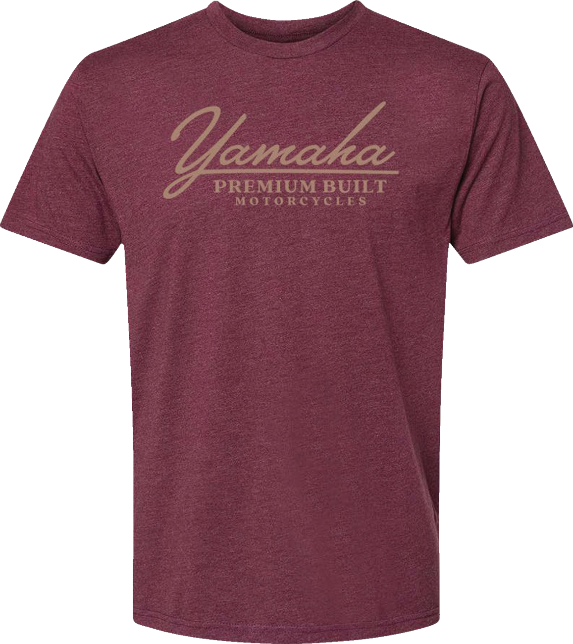 Yamaha Apparel Yamaha Racing Premium Built T-Shirt - Maroon - Medium (Part Number: LEM25S-M39-M)