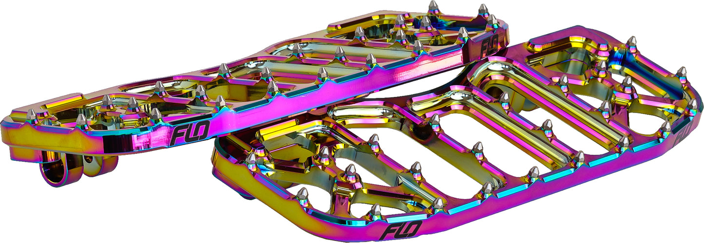 FLO MOTORSPORTS V5 Floorboards Jet Fuel for Harley Davidson Touring and Cruiser Models