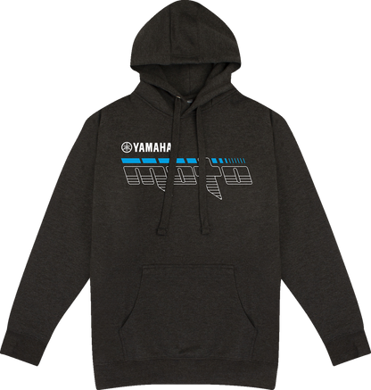 Yamaha Apparel Yamaha Racing Moto Hoodie - Black - XL (Part Number: LEM25S-M35-XL)