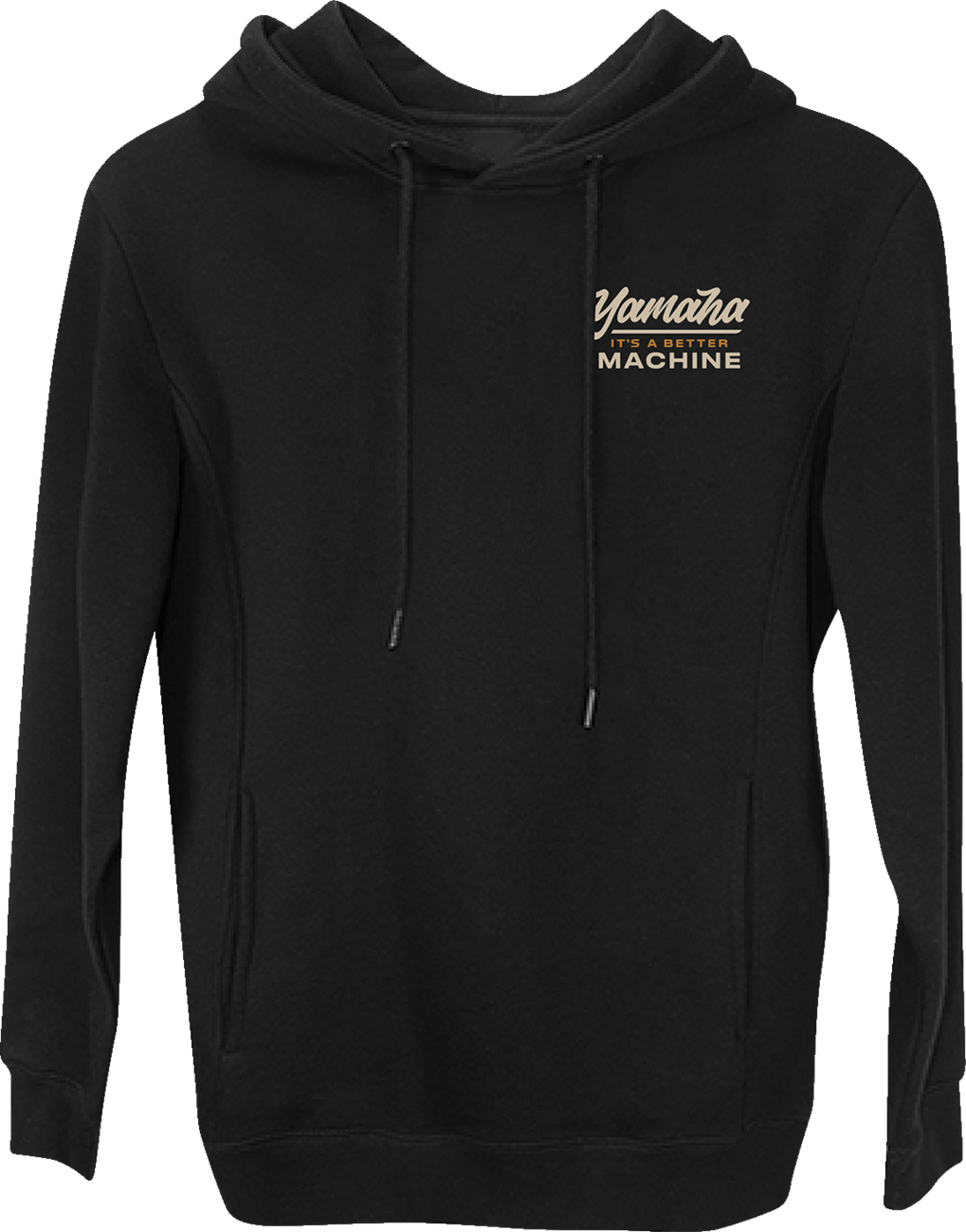 Yamaha Apparel Yamaha It's a Better Machine Hoodie - Black, Small (Part Number: LEM25S-M40-S)