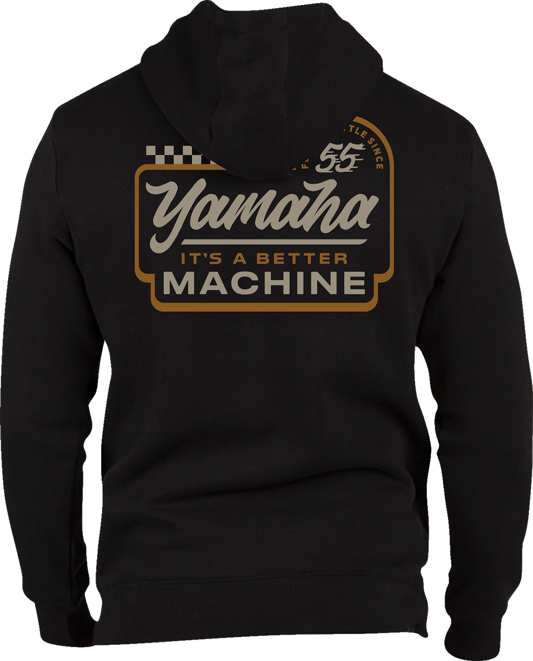 Yamaha Apparel Yamaha It's a Better Machine Hoodie - Black, Small (Part Number: LEM25S-M40-S)