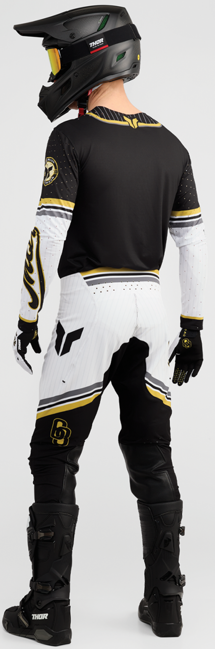 THOR Sportmode Baller Pants - Black/Gold US 36 | Durable Race-Optimized Motorcycle Pants