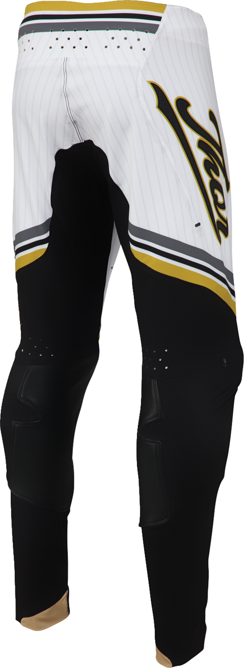 THOR Sportmode Baller Pants - Black/Gold US 36 | Durable Race-Optimized Motorcycle Pants