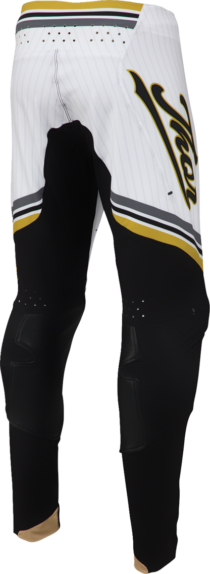 THOR Sportmode Baller Pants - Black/Gold US 36 | Durable Race-Optimized Motorcycle Pants