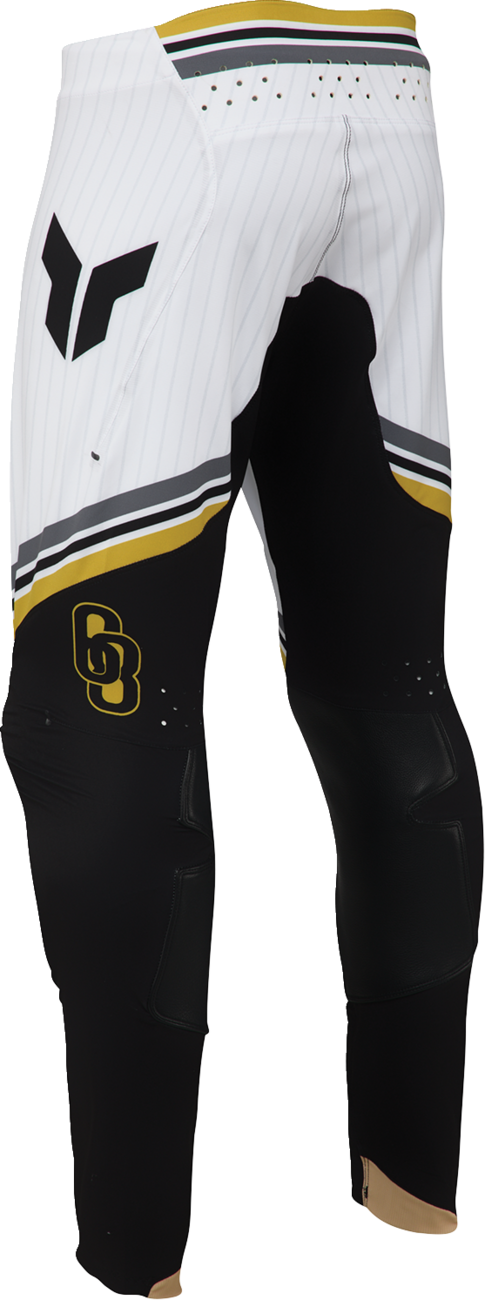 THOR Sportmode Baller Pants - Black/Gold US 36 | Durable Race-Optimized Motorcycle Pants