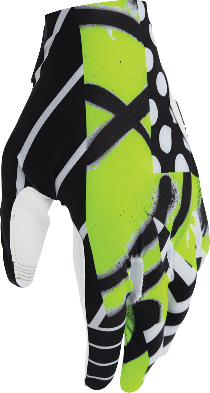 THOR Sportmode Anarchy Gloves - Black/White, XL - Part Number 3330-8553