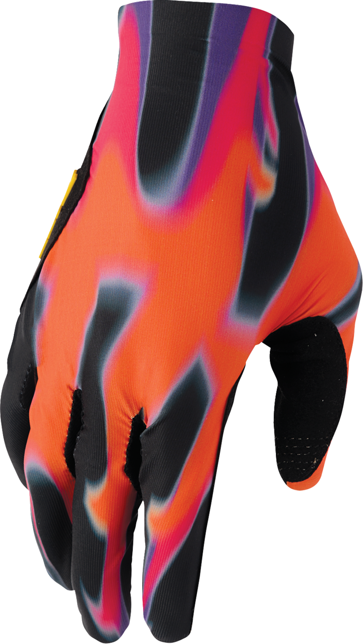 THOR Sportmode Inferno Gloves XS Orange/Purple - Part Number 3330-8555