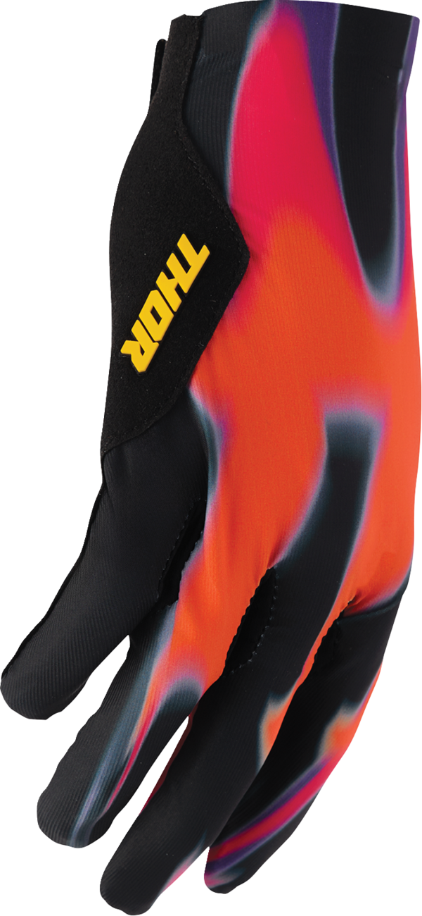 THOR Sportmode Inferno Gloves XS Orange/Purple - Part Number 3330-8555