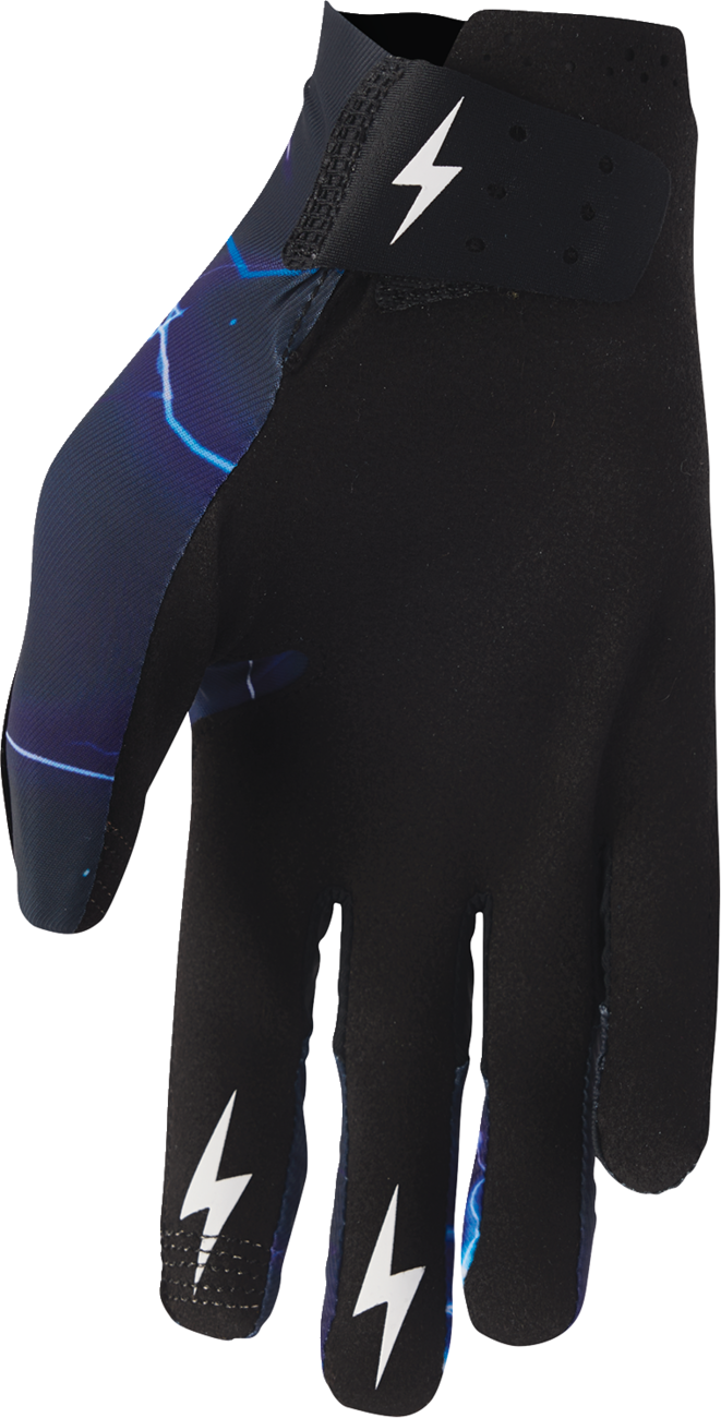 THOR Sportmode Surge Gloves 2XL - Black/Blue, Part Number 3330-8566