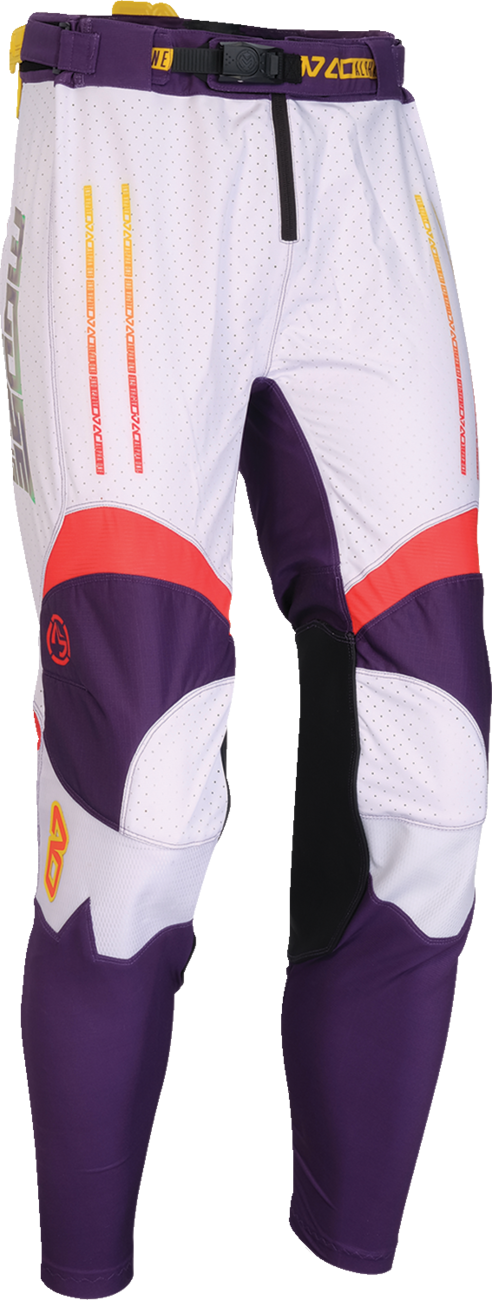 MOOSE OFFROAD Alpha One Pants - Purple/Red US 28 - Part Number 2901-12061
