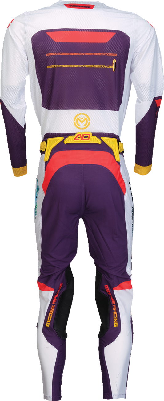 MOOSE OFFROAD Alpha One Pants - Purple/Red US 28 - Part Number 2901-12061