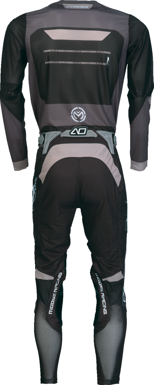 Moose Offroad Alpha One Jersey - Black/Gray, Size XL, Part Number 2910-8300