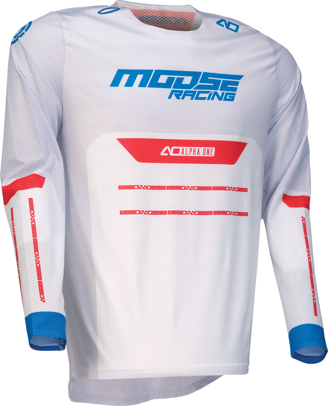 MOOSE OFFROAD Alpha One Jersey - Red/White/Blue - XL 2910-8328