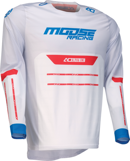 MOOSE OFFROAD Alpha One Jersey - Red/White/Blue - XL 2910-8328