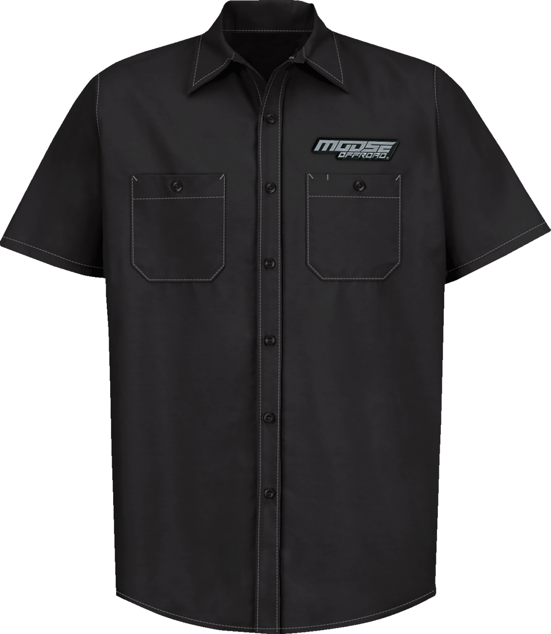 Moose Offroad Shop Shirt - Black, Size Large - MRS01S8BCHLR
