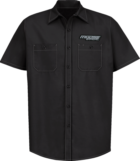 Moose Offroad Shop Shirt - Black, Size Large - MRS01S8BCHLR