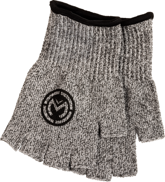 MOOSE OFFROAD Moose Half Finger Glove Liners - Gray - XL (Part Number 3330-8363)