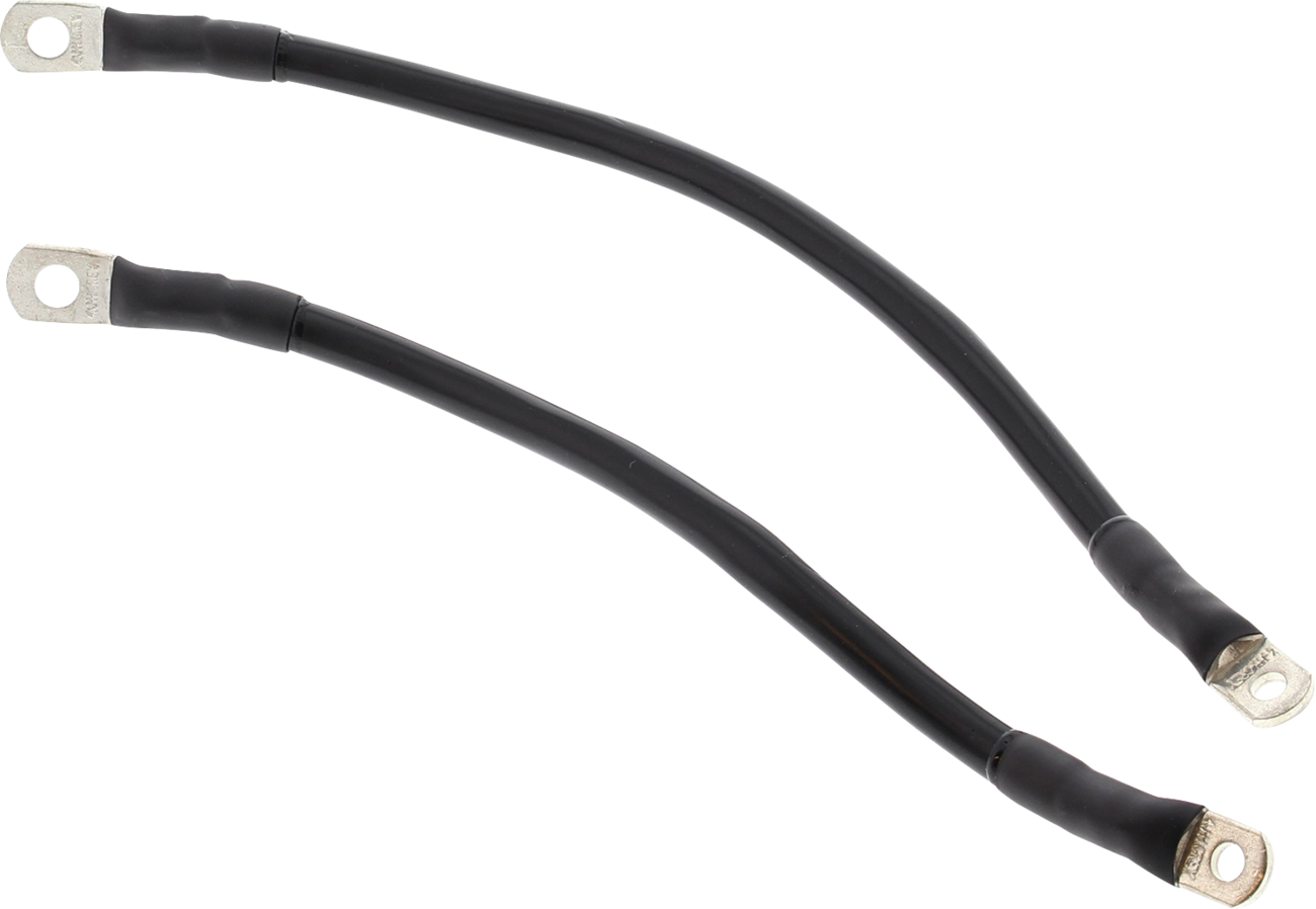 ALL BALLS Battery Cable Kit - Black 79-3002-1 for Improved Starter Performance