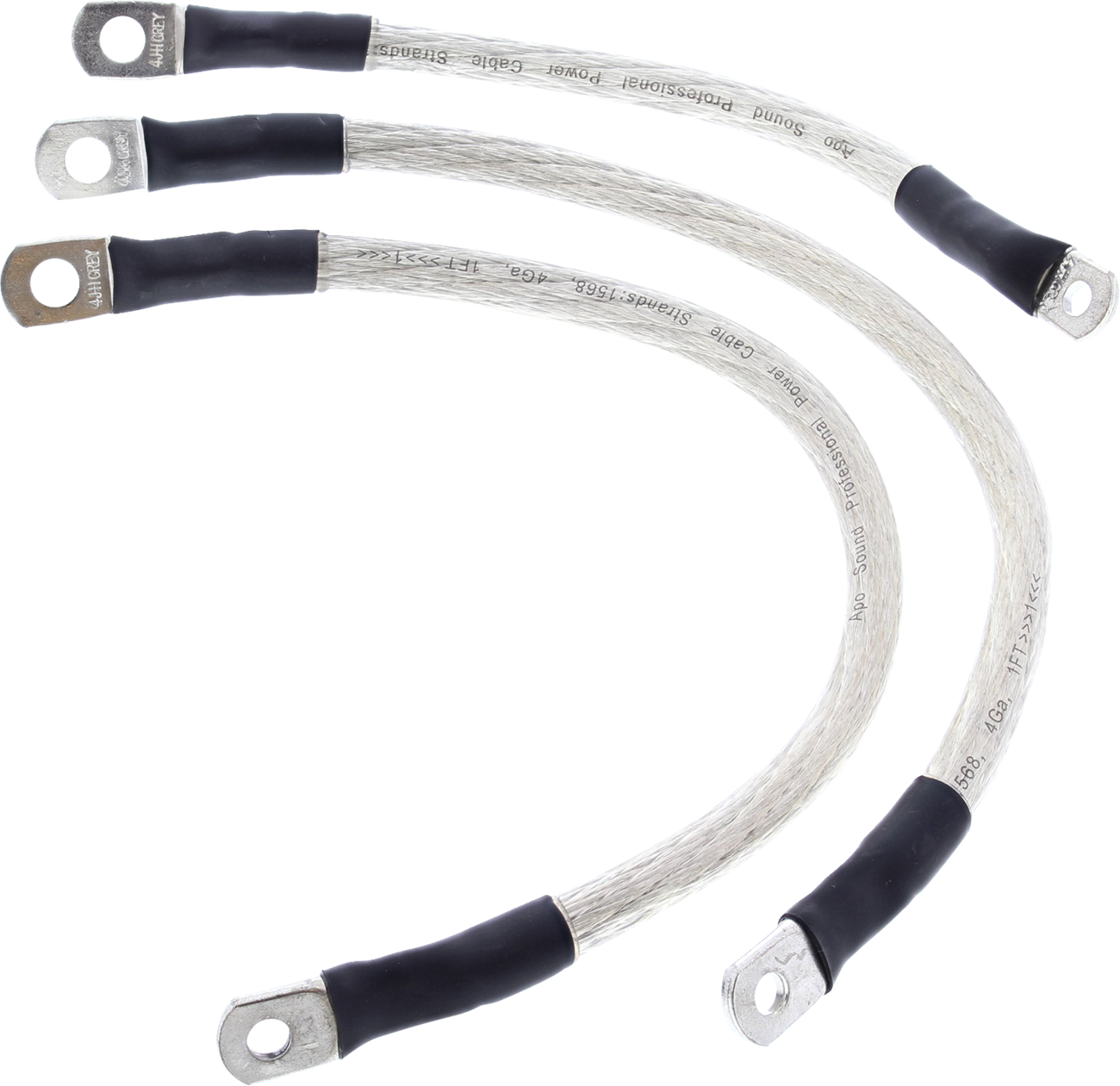 ALL BALLS Battery Cable Kit - Clear 79-3009 for Enhanced Starter Performance