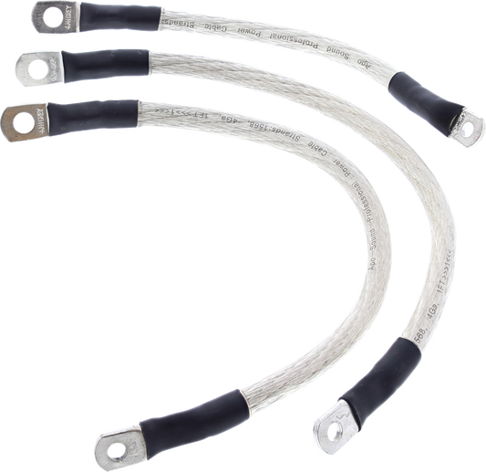 ALL BALLS Battery Cable Kit - Clear 79-3009 for Enhanced Starter Performance