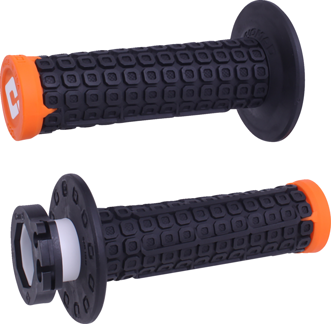 ODI Nomad Lock-On Grips Off-Road Black/Orange H36NDBO by ODI
