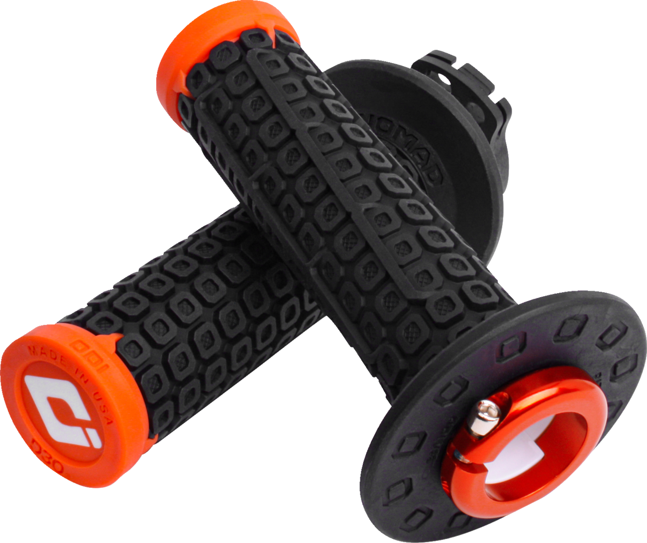 ODI Nomad Lock-On Grips Off-Road Black/Orange H36NDBO by ODI