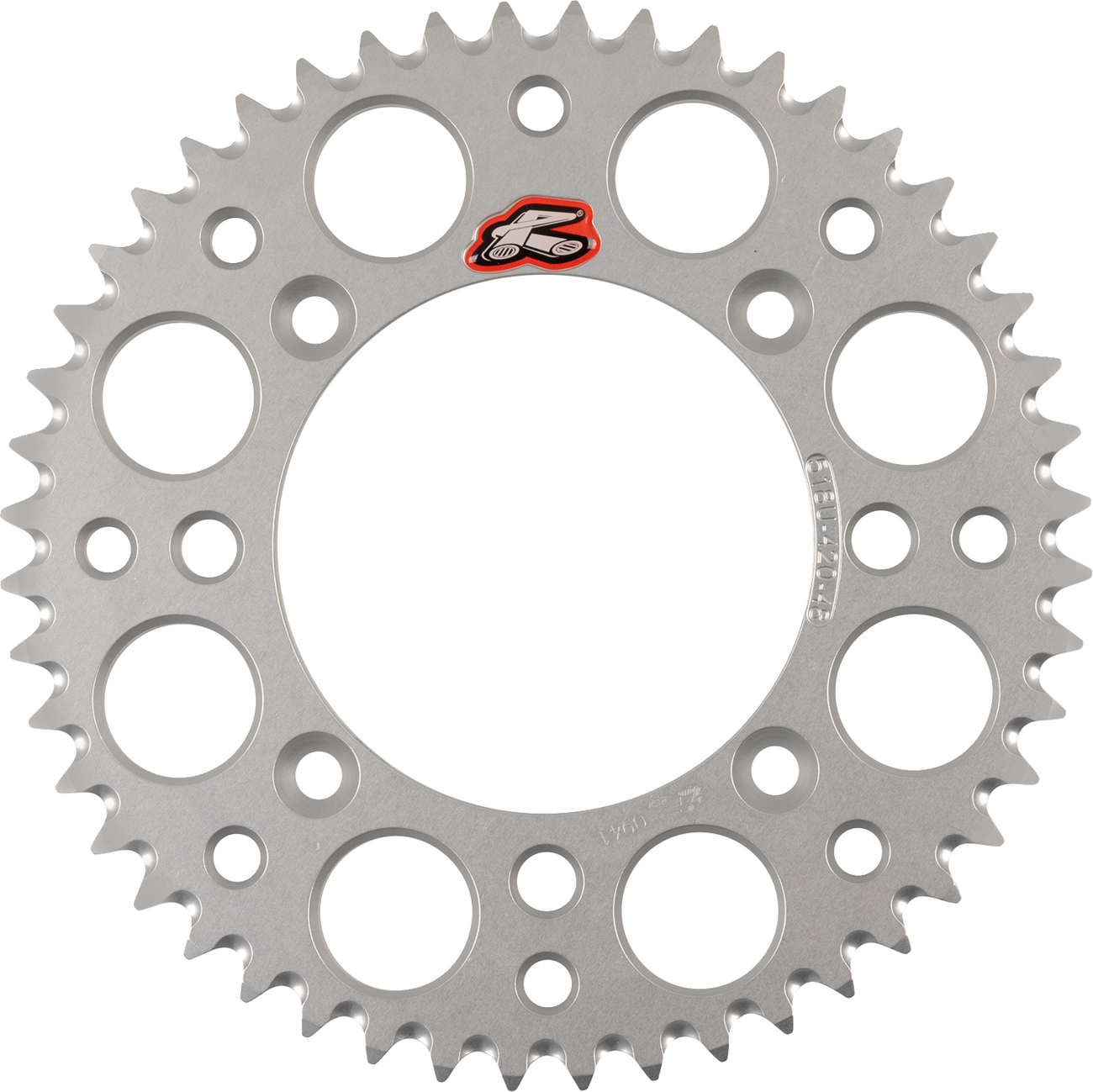 Renthal 518U-420-48GPSI Aluminum Rear Sprocket for KTM, 48 Tooth, Silver