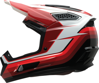Z1R Dirt Maxx Helmet Vortex Red/White 2XL - Part Number 0110-9339