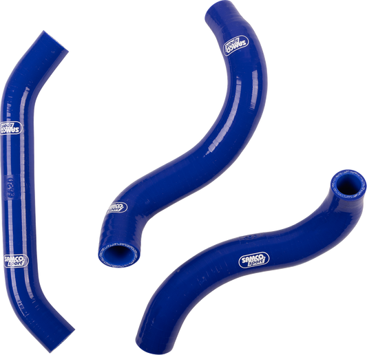 MOOSE OFFROAD OEM Fit Radiator Hose Kit - Blue for Gas Gas, Husqvarna, KTM - Part Number KTM-129-BU