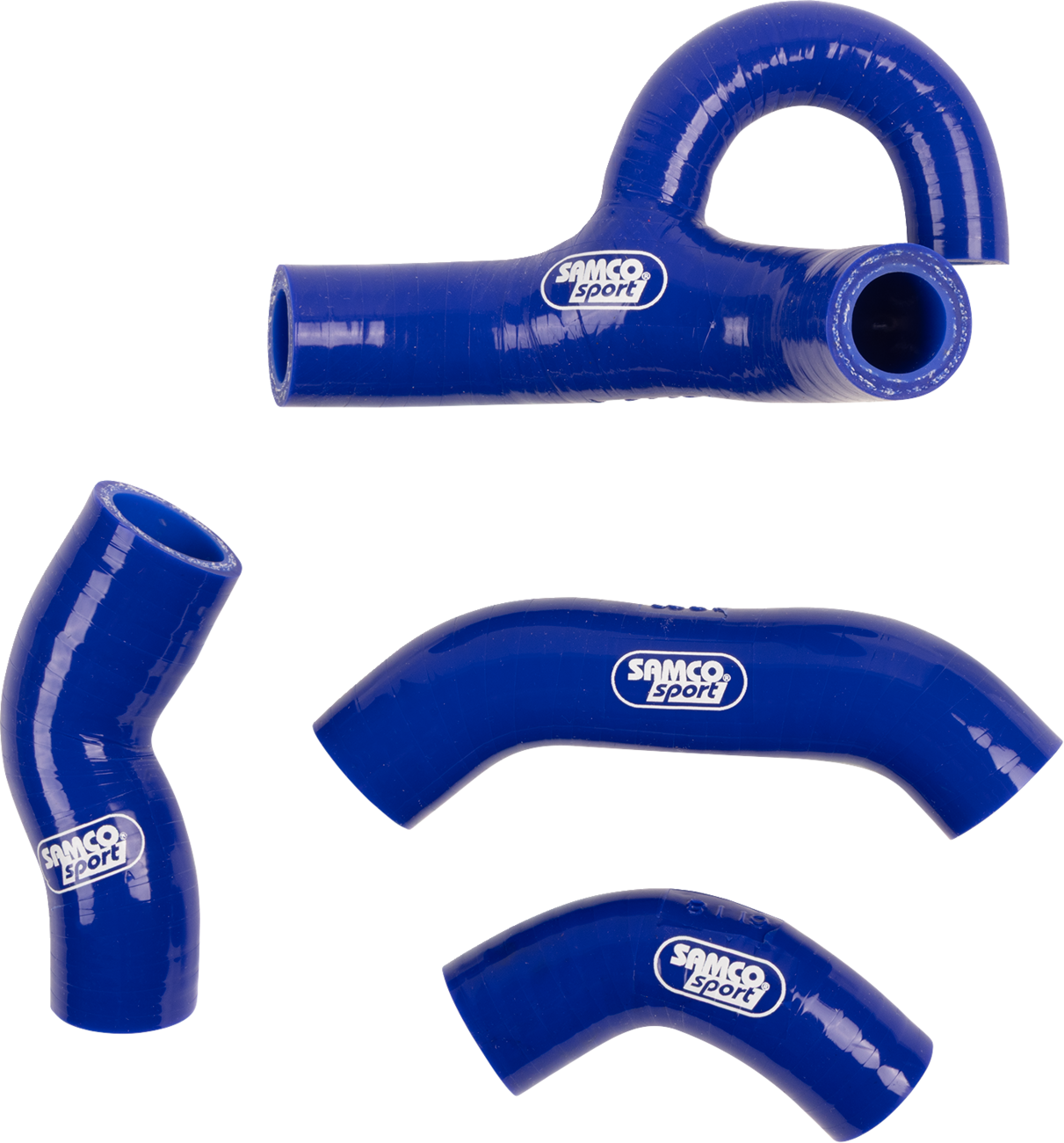 Moose Offroad OEM Fit Radiator Hose Kit - Blue for Husqvarna and KTM (Part Number KTM-117-BU)