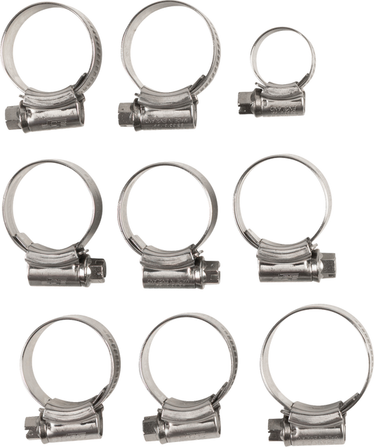 Moose Offroad Radiator Hose Clamp Kit for Husqvarna and KTM - Part CK KTM-117