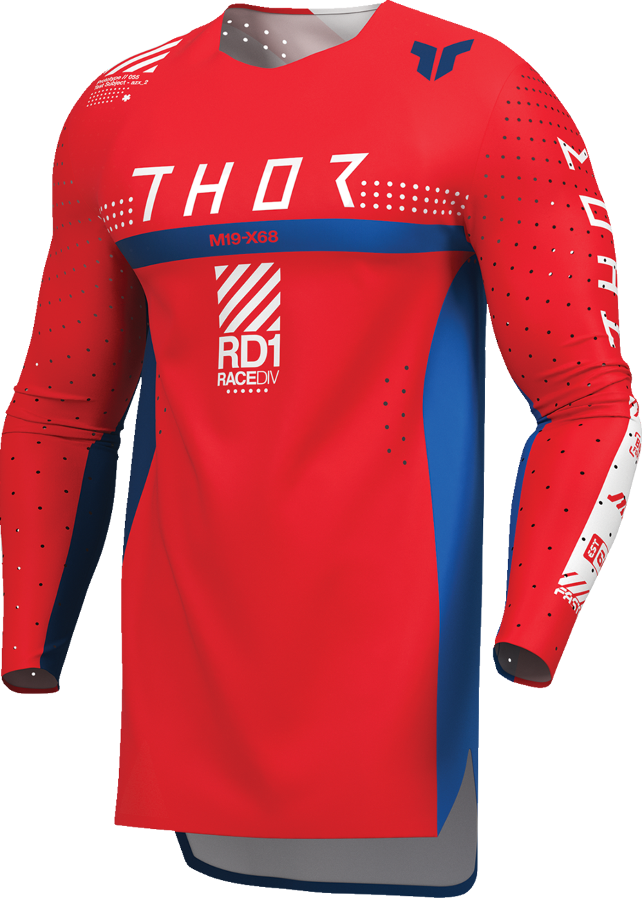 THOR Sportmode Synth Jersey Red XL - Part Number 2910-8385