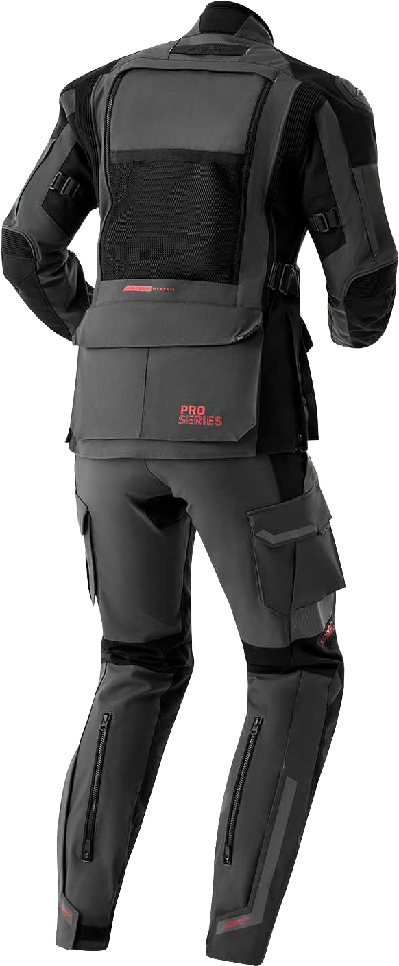 RST Ps Adventure D3O Jacket Grey/Black Textile – All-Weather Motorcycle Riding Gear