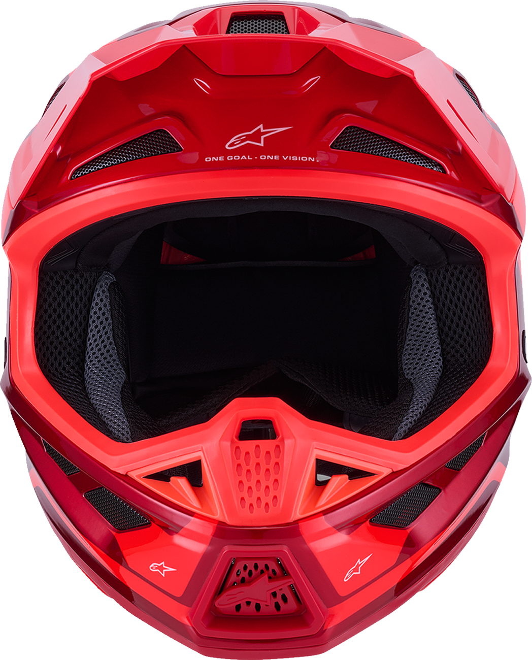 Alpinestars SM7 Core Helmet - Gloss Red, Extra Small (XS) - Superior Impact Protection and Ventilation