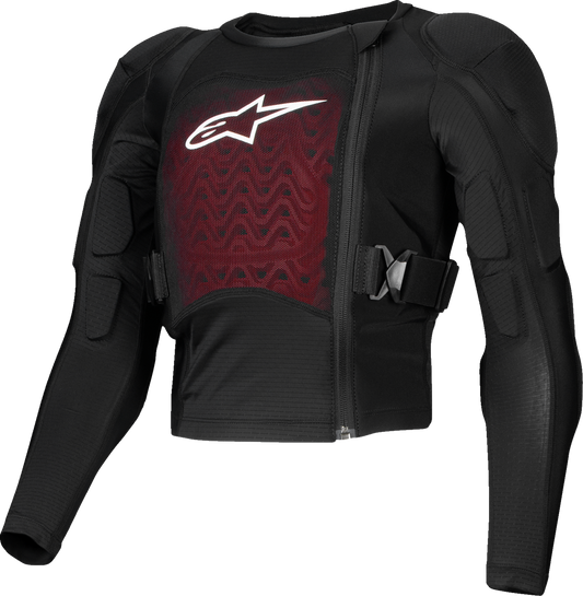 Alpinestars Youth Bionic Plasma LT Jacket - Black/White, Size XL (Part Number 6540126-12-XL)